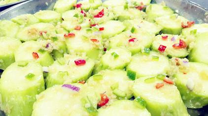 蒜蓉蒸胜瓜 西瓜视频