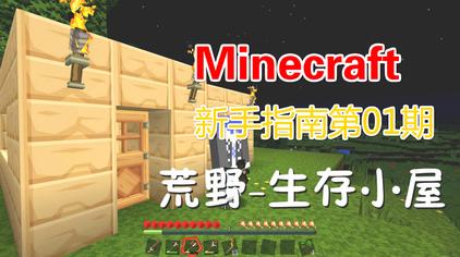 Minecraft生存初期小屋 西瓜视频