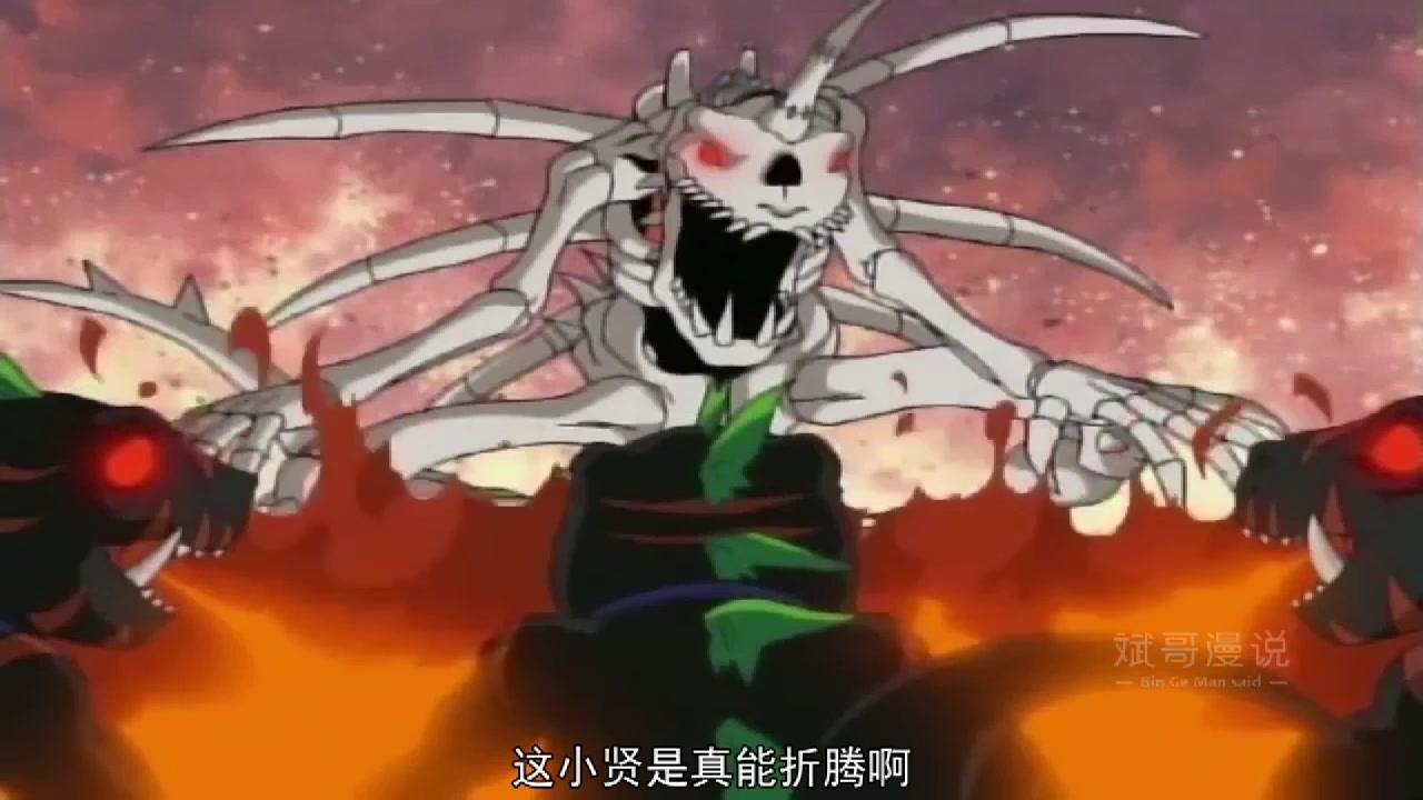 《动漫解说》_数码宝贝：丧尸暴龙兽还是强啊！亚古兽被控制竟然黑暗进化！62